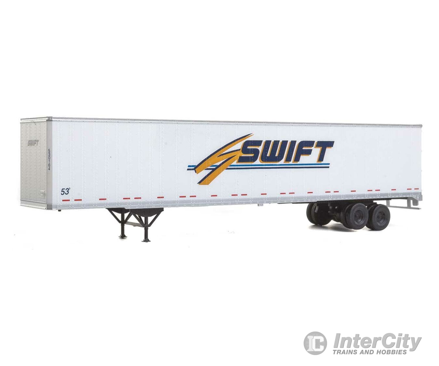 Walthers Scenemaster 2457 53’ Stoughton Trailer 2-Pack - Assembled -- Swift Freight Loads &