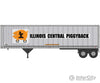 Walthers Scenemaster 2506 40’ Trailmobile Trailer 2-Pack- Assembled -- Illinois Central Freight