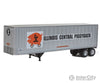 Walthers Scenemaster 2506 40’ Trailmobile Trailer 2-Pack- Assembled -- Illinois Central Freight