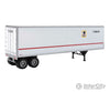 Walthers Scenemaster 2517 40’ Trailmobile Trailer 2-Pack - Assembled -- Us Postal Service (White