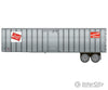 Walthers Scenemaster 2605 Flexi-Van 40’ Trailer 2-Pack - Assembled -- Milwaukee Road #3 (Logo