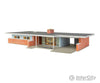 Walthers Scenemaster 4156 Mid-Century Modern Home -- Kit - 9-7/16 X 5-5/32 1-15/16’ 23.9 13 4.9Cm