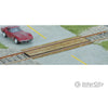 Walthers Scenemaster 4158 Wood Grade Crossing -- Laser-Cut Kit - Single Scenery Details