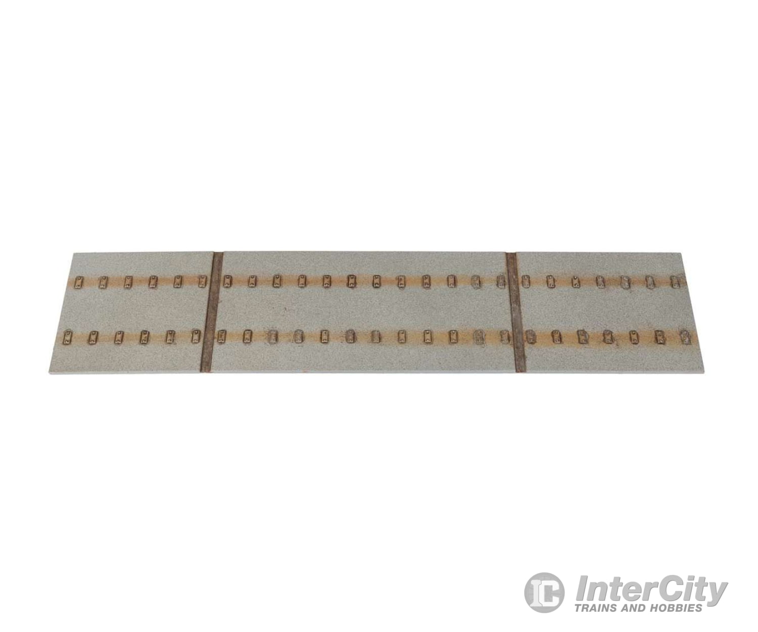 Walthers Scenemaster 4163 Concrete Track Pads -- Kit - Set Of 9 Each; 5-7/8 X 1-1/2’ 150 38.5Mm