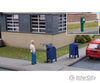 Walthers Scenemaster 4184 Roadside Mail Boxes And City Mailboxes -- Kit Scenery Details