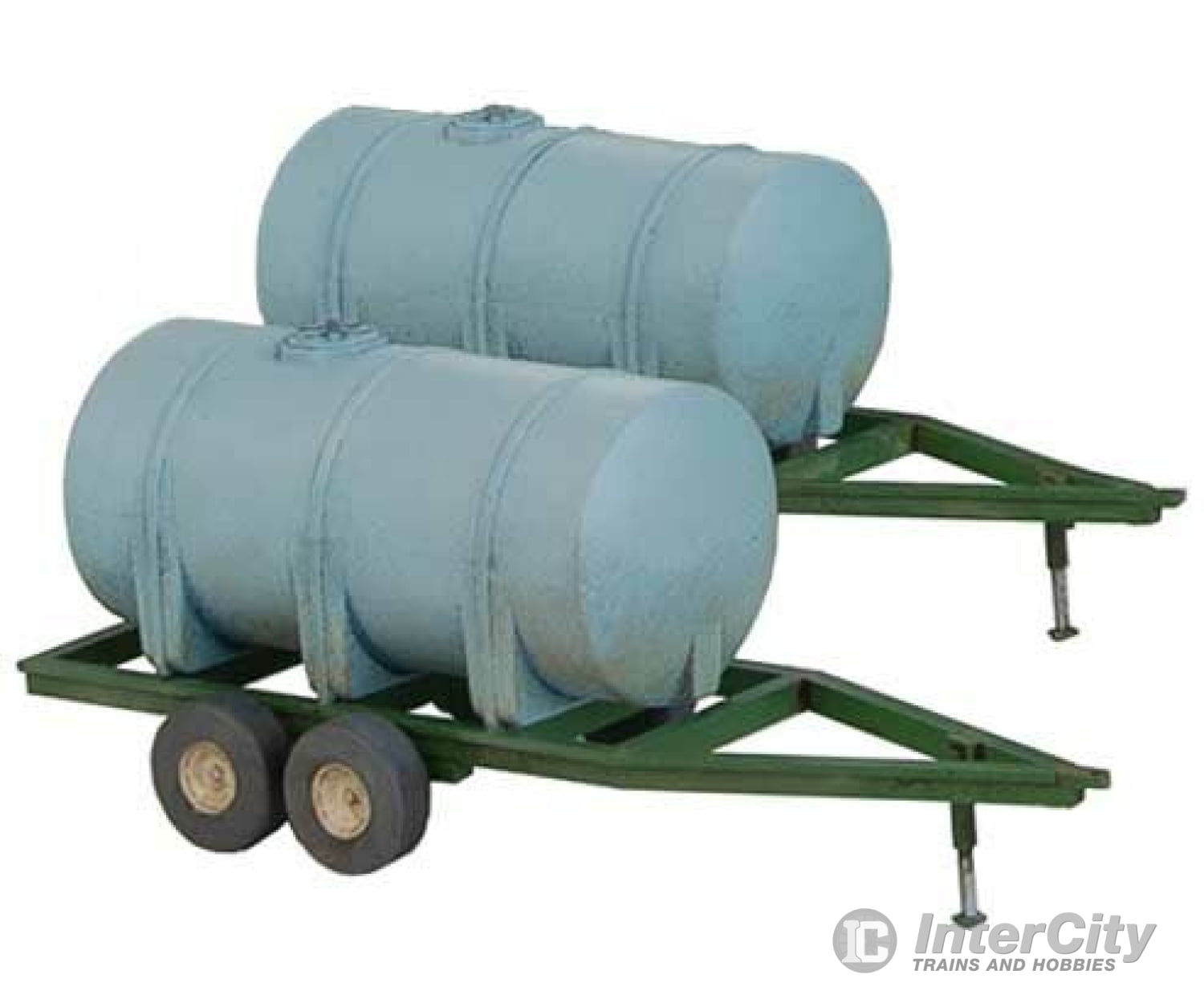 Walthers Scenemaster 4194 Liquid Fertilizer Trailers -- Kit Pkg(4) Scenery Details