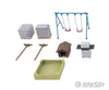 Walthers Scenemaster 4200 Backyard Detail Set -- Kit Scenery Details