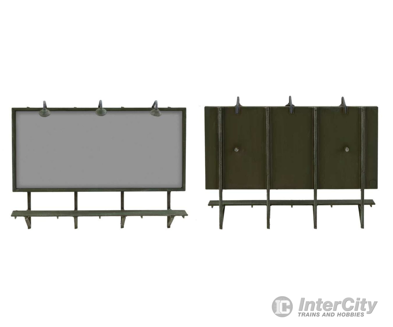 Walthers Scenemaster 4253 Wall-Mounted Billboard Pkg(3) -- Kit Scenery Details