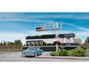 Walthers Scenemaster 4331 Modern Cantilever Grade Crossing Signal -- Single-Lane Signals & Catenary