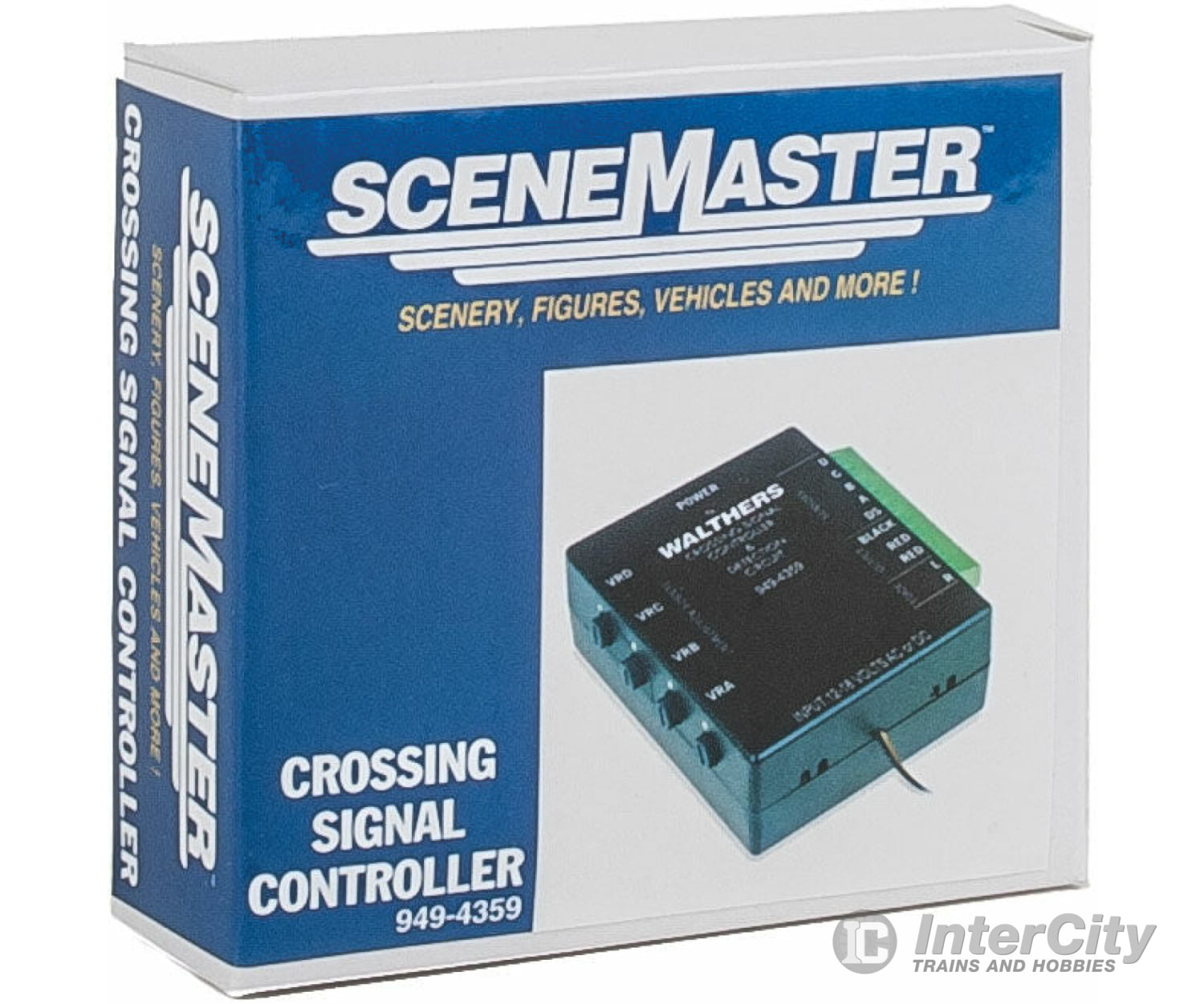 Walthers Scenemaster 4359 Grade Crossing Signal Controller Signals & Catenary