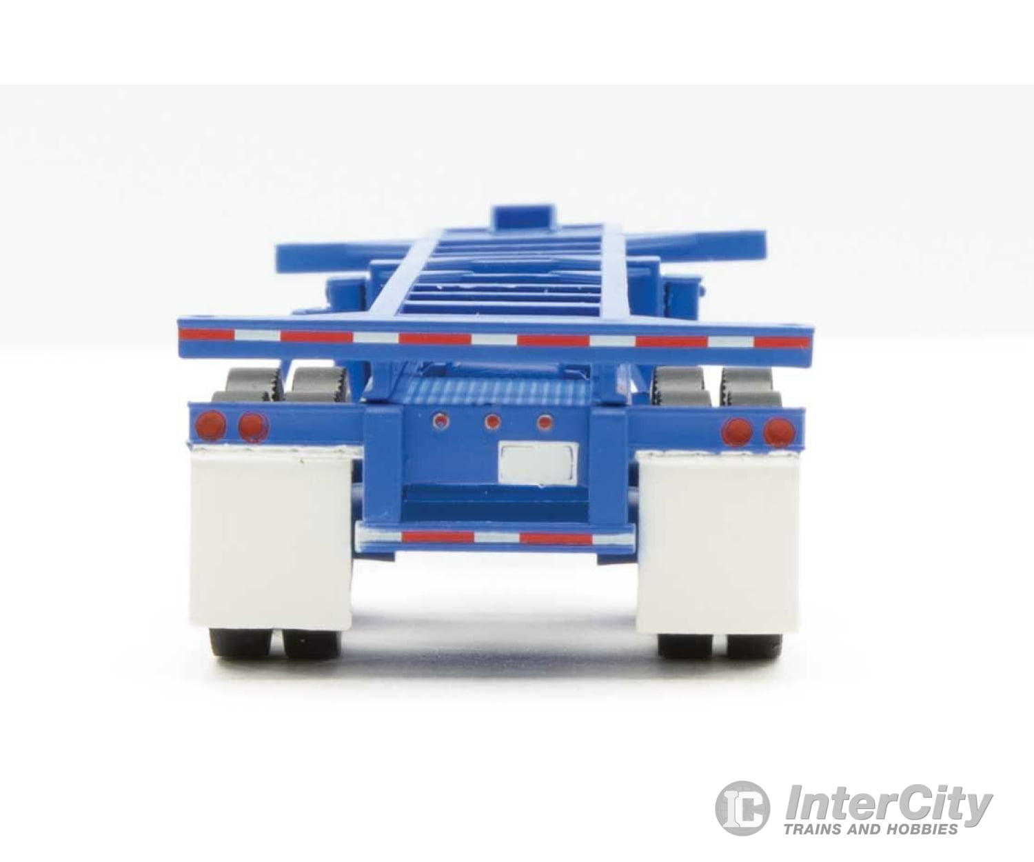 Walthers Scenemaster 4501 20’ Container Chassis (2-Pack) -- Blue Freight Loads & Containers