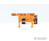 Walthers Scenemaster 4502 20’ Container Chassis (2-Pack) -- Orange Freight Loads & Containers