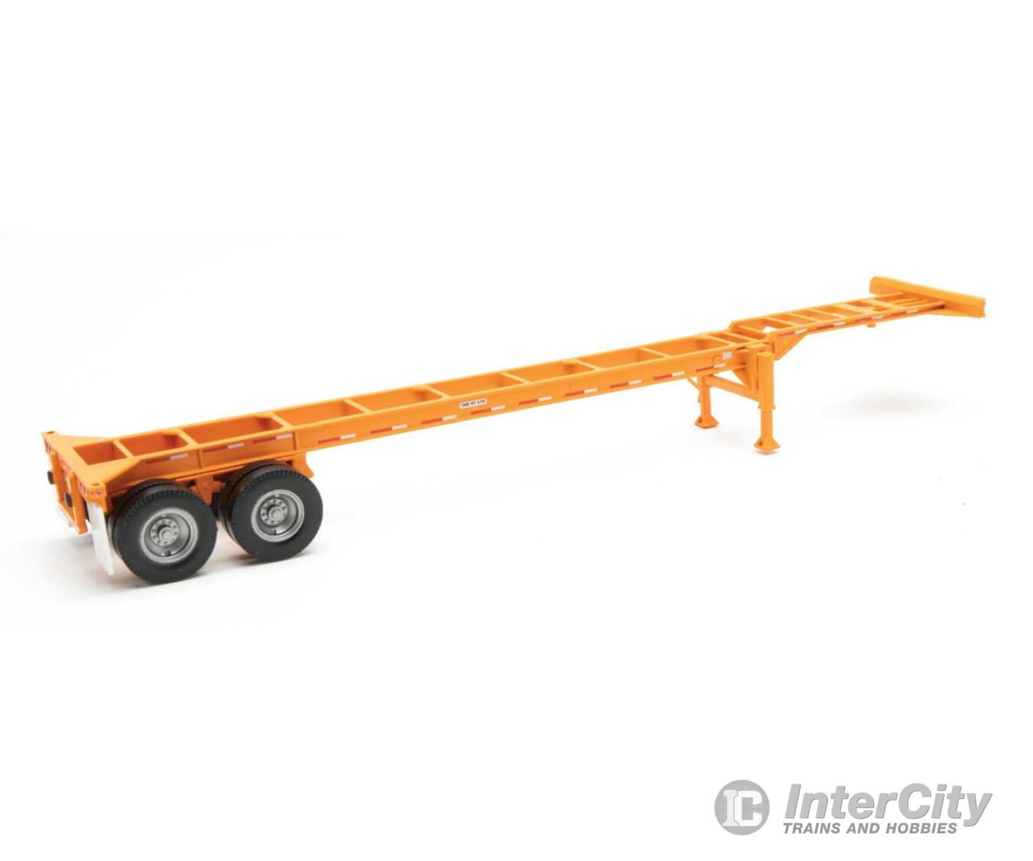 Walthers Scenemaster 4552 40’ Container Chassis (2-Pack) -- Orange Freight Loads & Containers