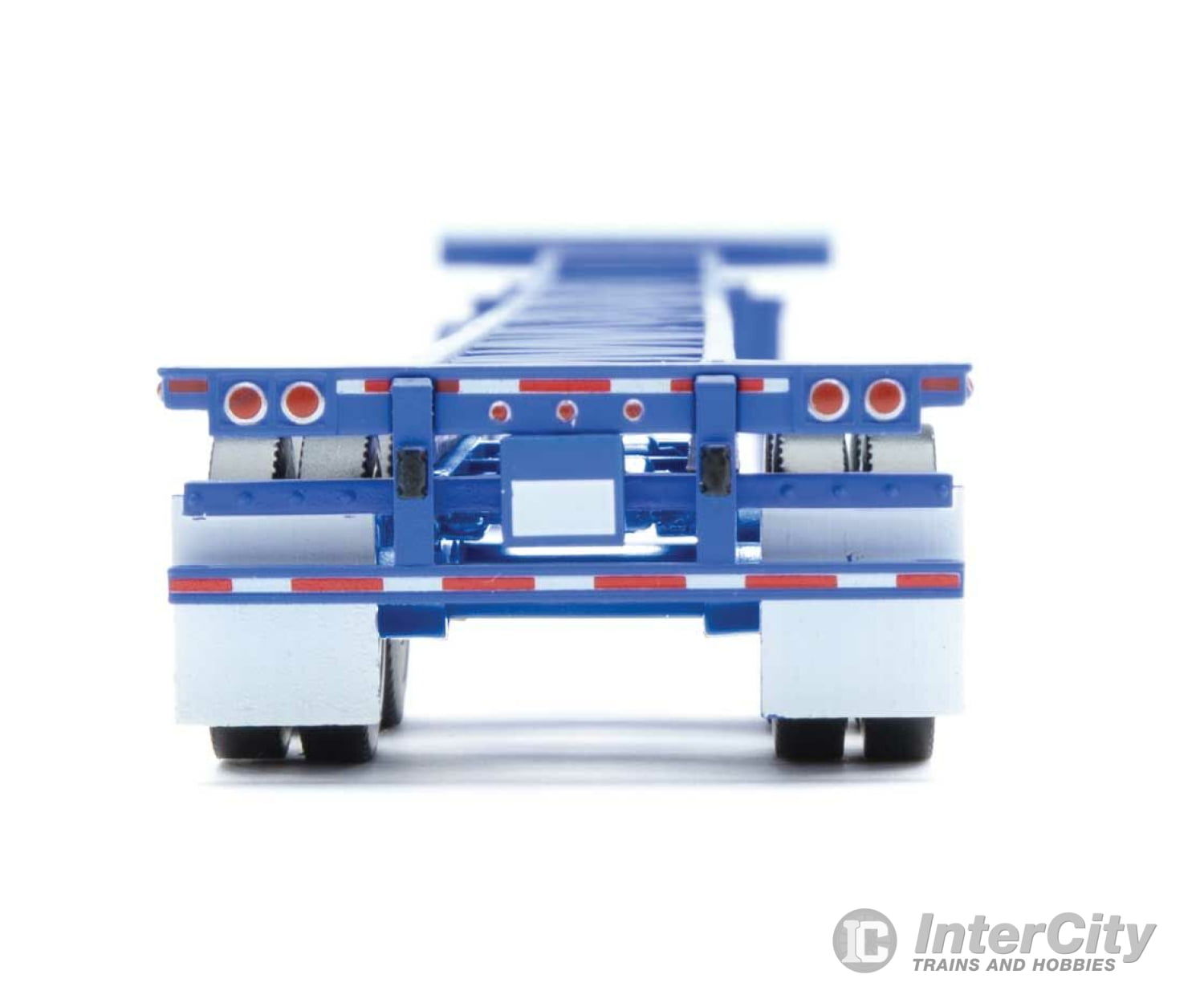 Walthers Scenemaster 4601 53’ Container Chassis (2-Pack) -- Blue Freight Loads & Containers