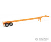 Walthers Scenemaster 4602 53’ Container Chassis (2-Pack) -- Orange Freight Loads & Containers