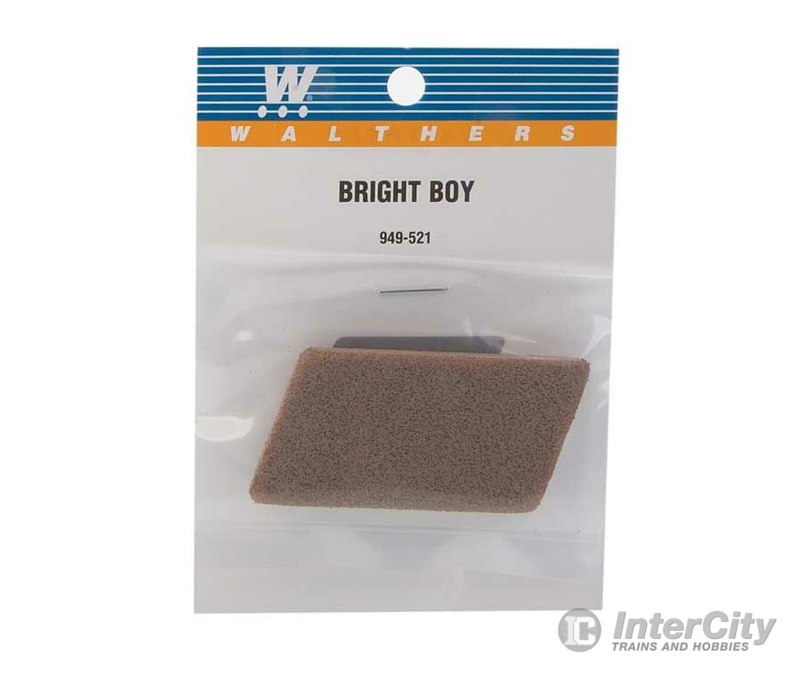 Walthers Scenemaster 521 Bright Boy Abrasive Track Cleaner -- Standard Grit Accessories