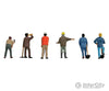 Walthers Scenemaster 6022 Construction Workers Pkg(6) - Set #1 Figures