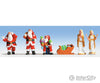 Walthers Scenemaster 6031 Christmas Figures -- Pkg(6)