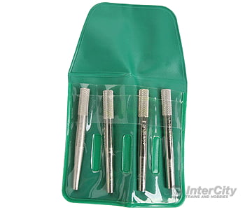 Walthers Scenemaster 662 Hex Wrench Set -- W/#00 #0 #1 & #2 Wrenches Tools