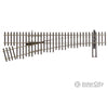 Walthers Scenemaster 70013 Code 70 Nickel Silver Dcc Friendly Number 4 Turnout -- Left Hand Track &