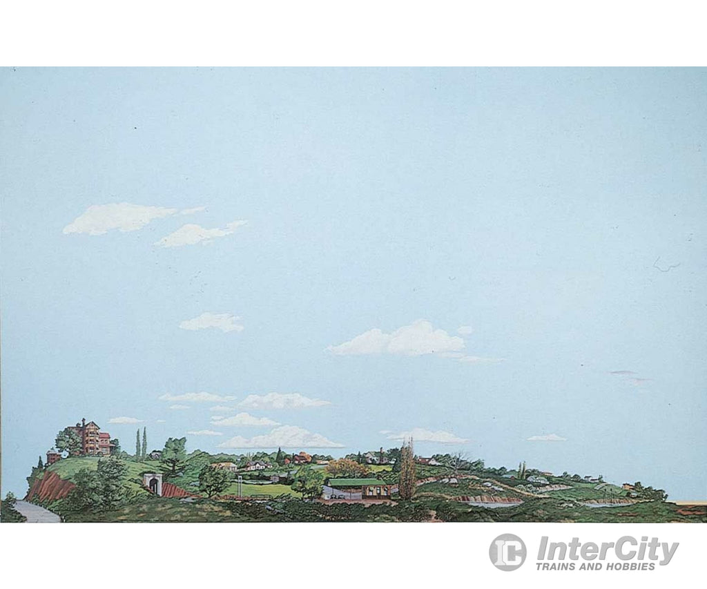 Walthers Scenemaster 717 Background Scene 24 X 36’ 60 90Cm - Instant Horizons(Tm) -- City To