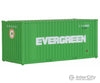Walthers Scenemaster 8002 20’ Corrugated Container With Flat Panel - Assembled -- Evergreen