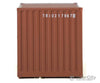 Walthers Scenemaster 8004 20’ Corrugated Container With Flat Panel - Assembled -- Triton (Brown