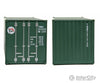 Walthers Scenemaster 8008 20’ Corrugated Container With Flat Panel - Assembled -- Linea Mexicana