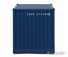 Walthers Scenemaster 8009 20’ Corrugated Container With Flat Panel - Assembled -- Cast (Blue