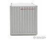 Walthers Scenemaster 8014 20’ Corrugated Container With Flat Panel - Assembled -- Mitsui Osk