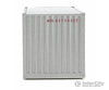 Walthers Scenemaster 8014 20’ Corrugated Container With Flat Panel - Assembled -- Mitsui Osk