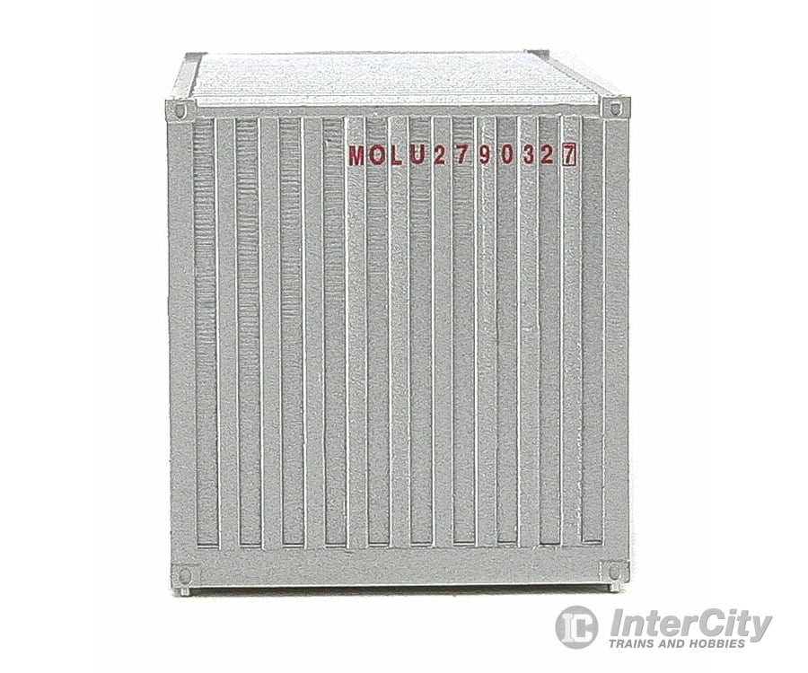 Walthers Scenemaster 8014 20’ Corrugated Container With Flat Panel - Assembled -- Mitsui Osk