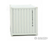 Walthers Scenemaster 8063 20’ Corrugated Container - Assembled -- Gateway (Gray) Freight Loads &