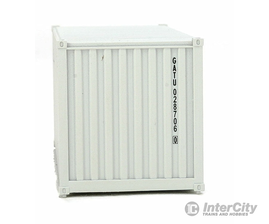Walthers Scenemaster 8063 20’ Corrugated Container - Assembled -- Gateway (Gray) Freight Loads &
