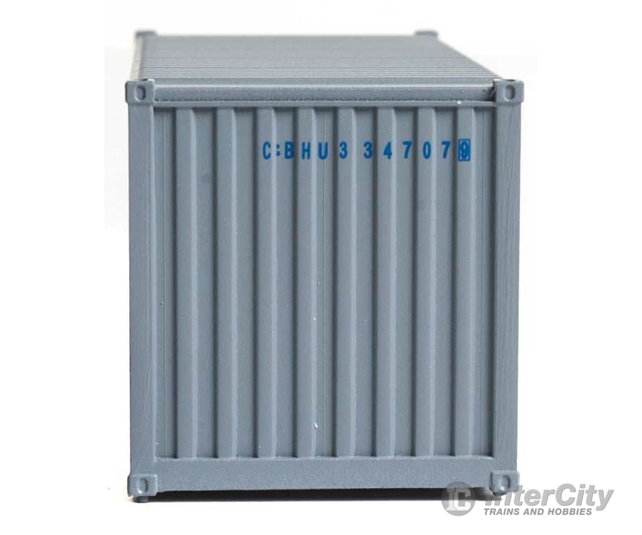 Walthers Scenemaster 8071 20’ Corrugated Container - Assembled -- China Ocean Shipping Company
