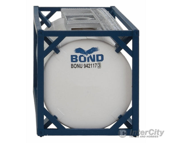 Walthers Scenemaster 8103 20’ Tank Container - Kit -- Bond Freight Loads & Containers