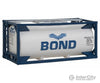 Walthers Scenemaster 8103 20’ Tank Container - Kit -- Bond Freight Loads & Containers