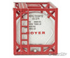 Walthers Scenemaster 8108 20’ Tank Container - Kit -- Hoyer (White Red) Freight Loads & Containers