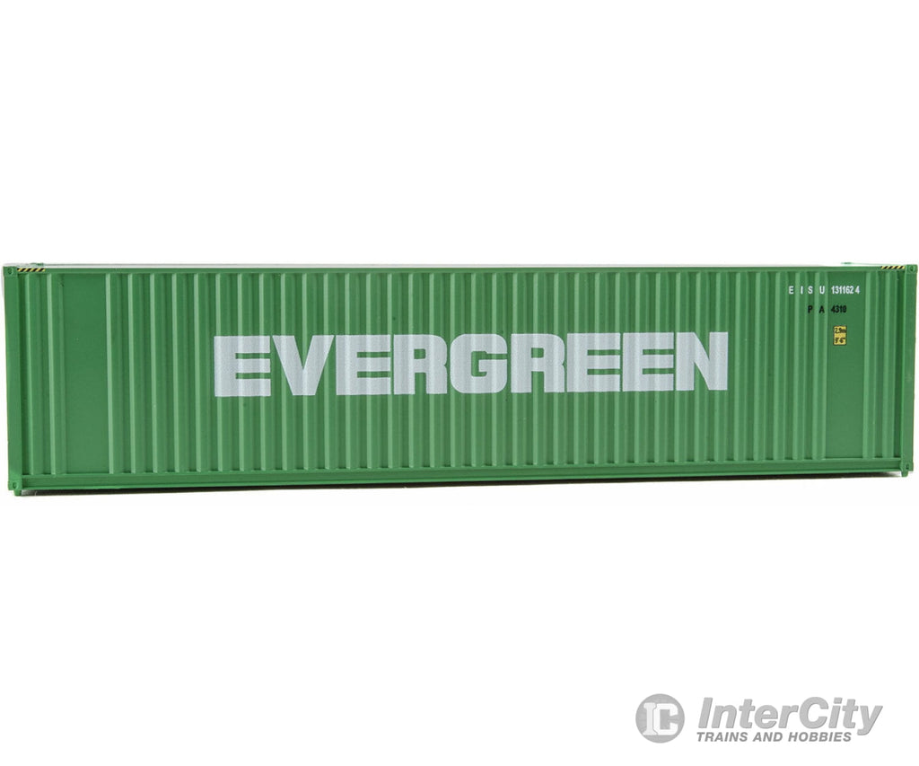 Walthers Scenemaster 8202 40’ Hi Cube Corrugated Container W/Flat Roof - Assembled - - Evergreen