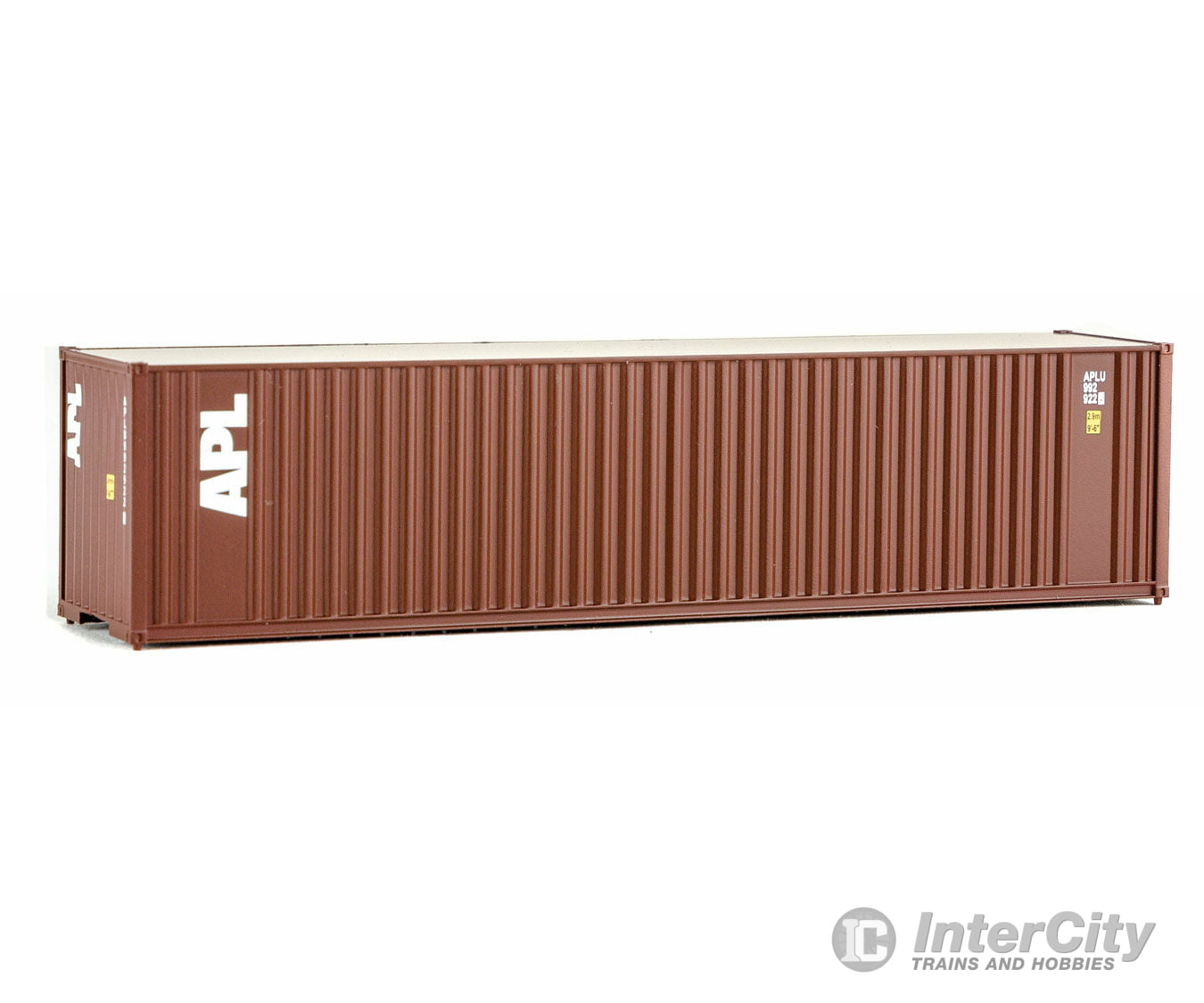 Walthers Scenemaster 8213 40’ Hi-Cube Corrugated Container W/Flat Roof - Assembled -- American
