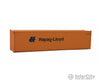 Walthers Scenemaster 8254 40’ Hi Cube Corrugated Side Container - Assembled -- Hapag-Lloyd