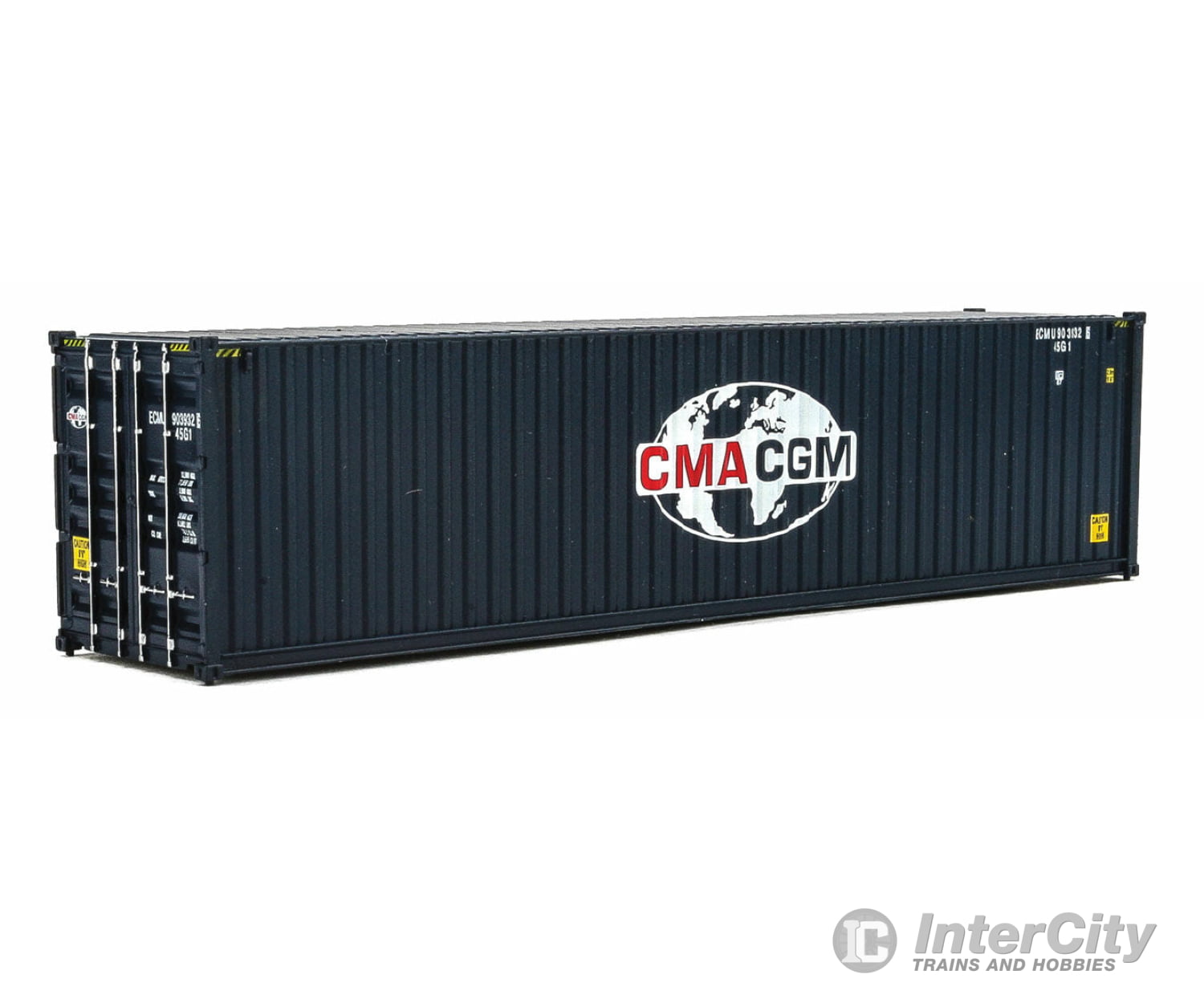 Walthers Scenemaster 8260 40’ Hi-Cube Corrugated-Side Container - Assembled -- Gma-Cgm (Globe