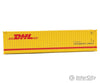 Walthers Scenemaster 8267 40’ Hi - Cube Corrugated - Side Container - Assembled - - Dhl (Yellow