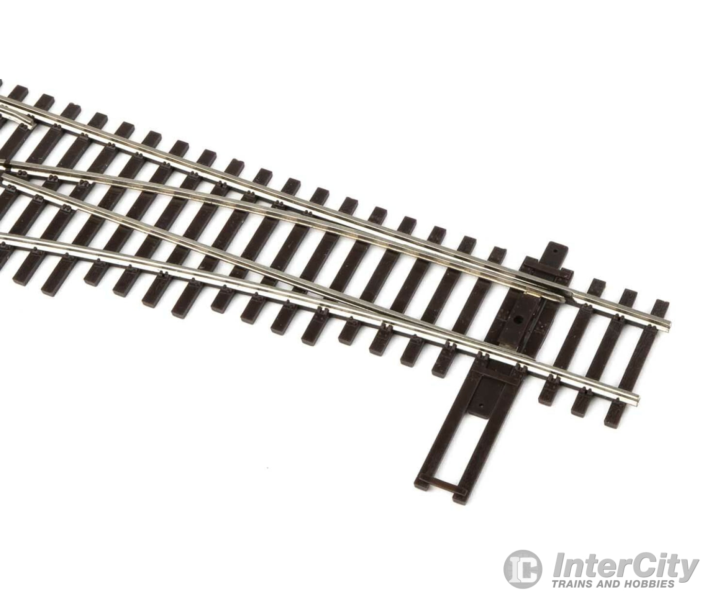 Walthers Scenemaster 83013 Code 83 Nickel Silver Dcc Friendly Number 4 Turnout -- Left Hand Track &