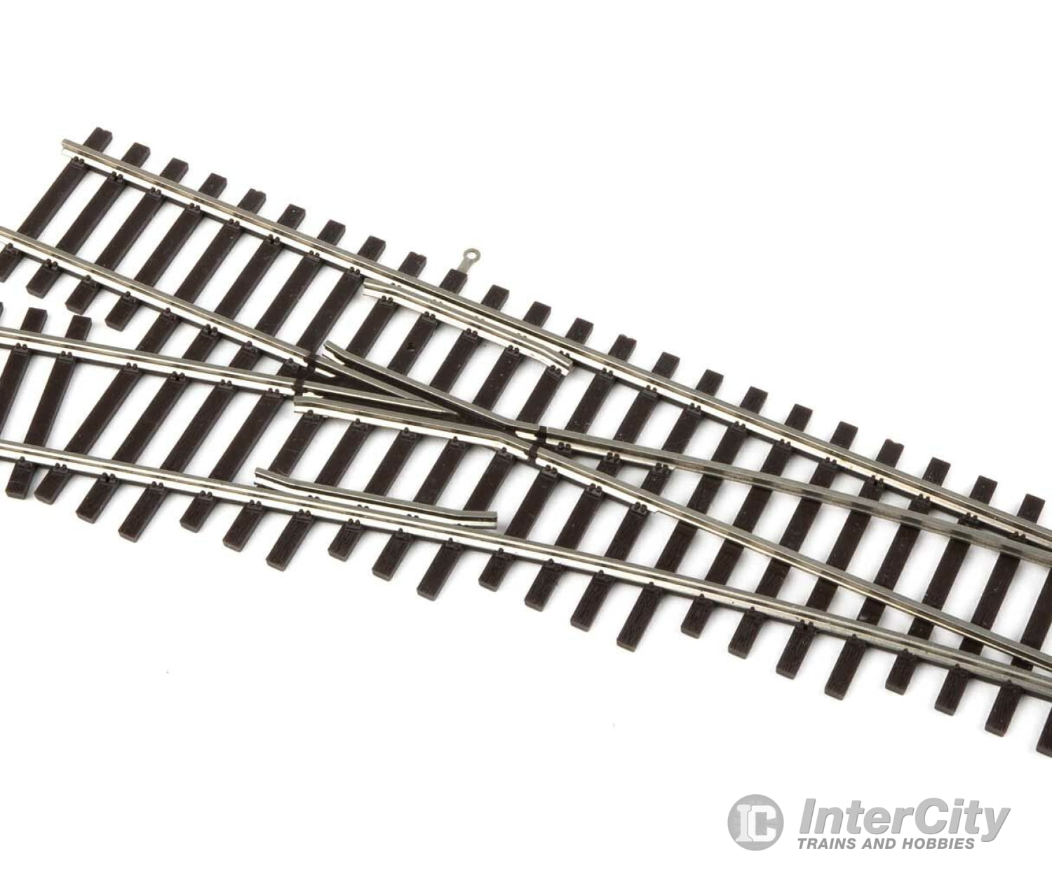 Walthers Scenemaster 83013 Code 83 Nickel Silver Dcc Friendly Number 4 Turnout -- Left Hand Track &