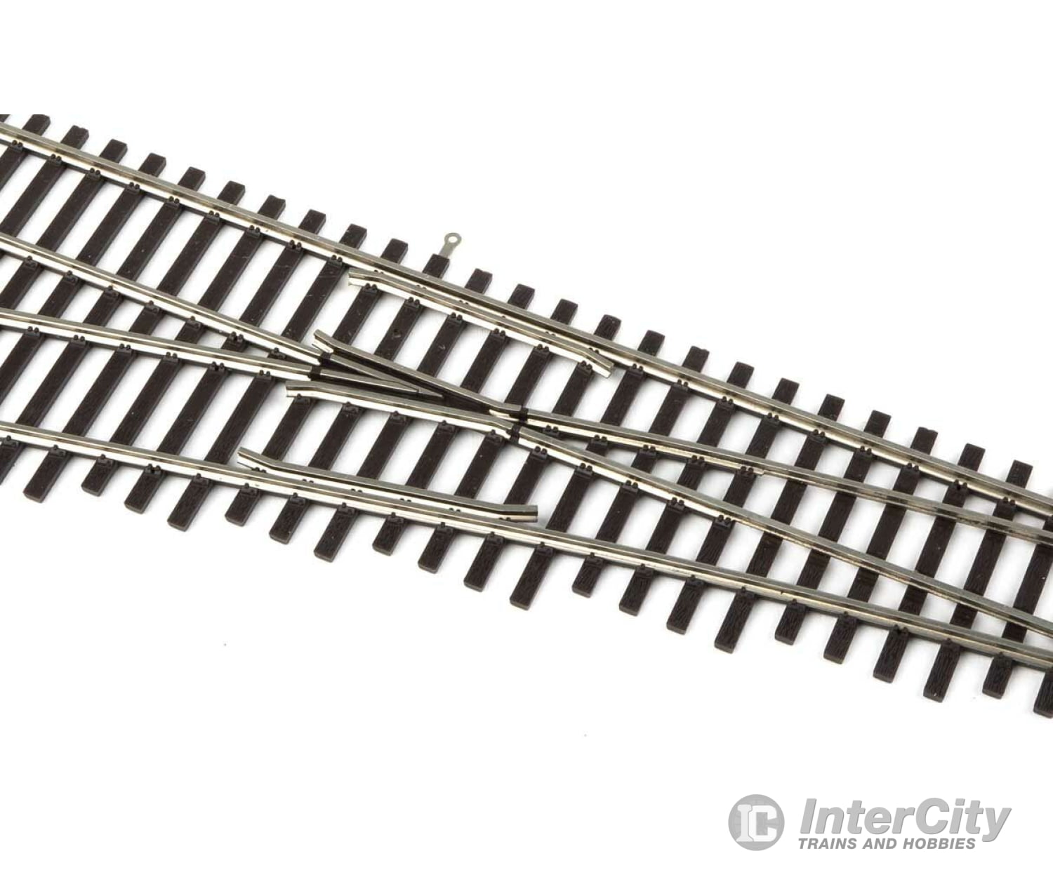 Walthers Scenemaster 83015 Code 83 Nickel Silver Dcc Friendly Number 5 Turnout -- Left Hand Track &