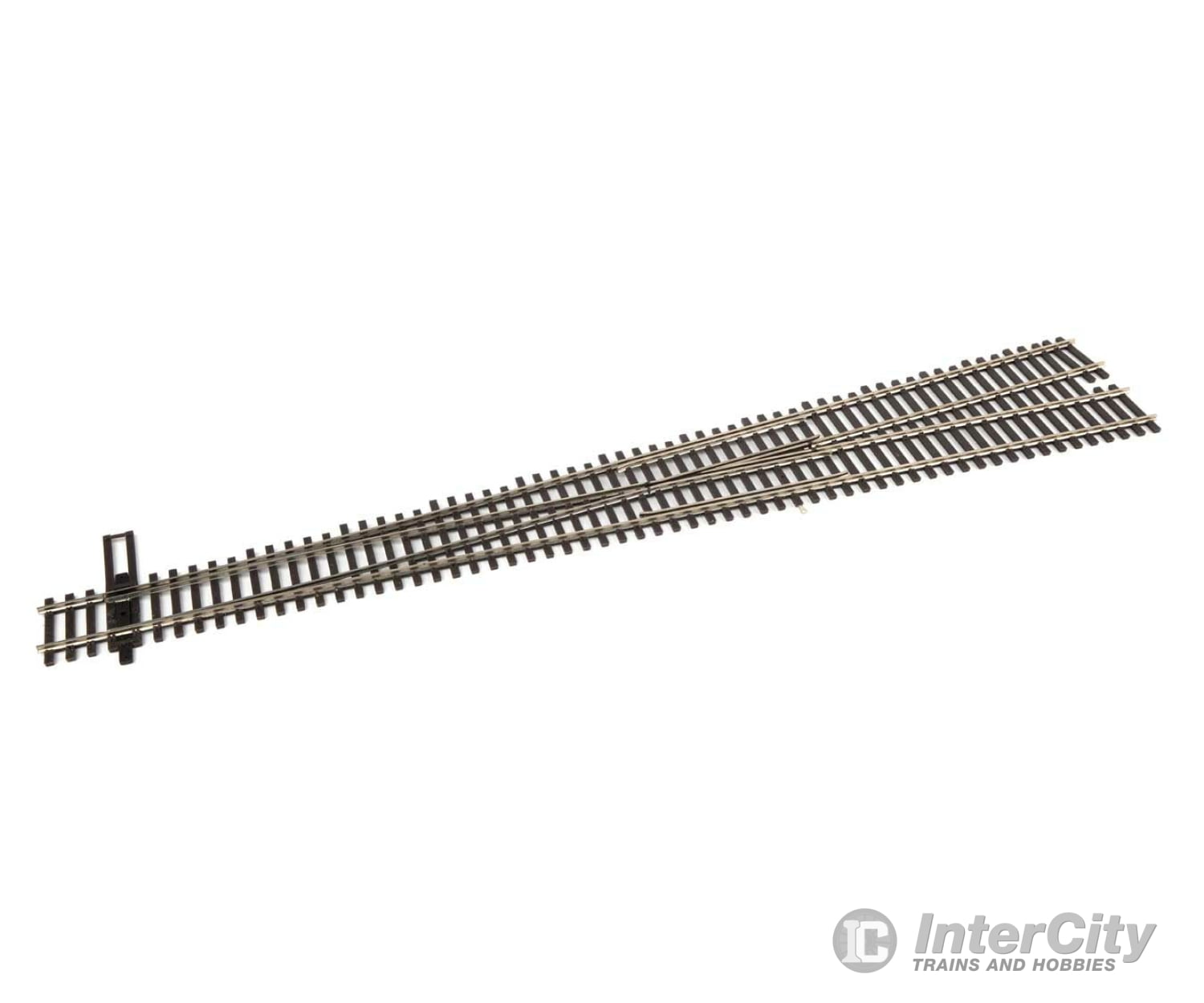 Walthers Scenemaster 83021 Code 83 Nickel Silver Dcc-Friendly #10 Turnout -- Left Hand Track &