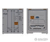 Walthers Scenemaster 8357 40 Hi Cube Smooth Side Reefer Container - Assembled -- Cma-Cgm Freight