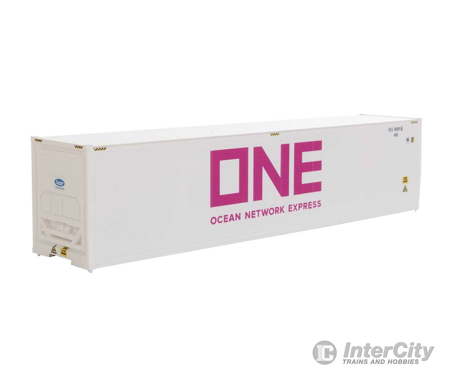 Walthers Scenemaster 8364 40’ Hi-Cube Smooth-Side Reefer Container - Assembled -- Ocean Network