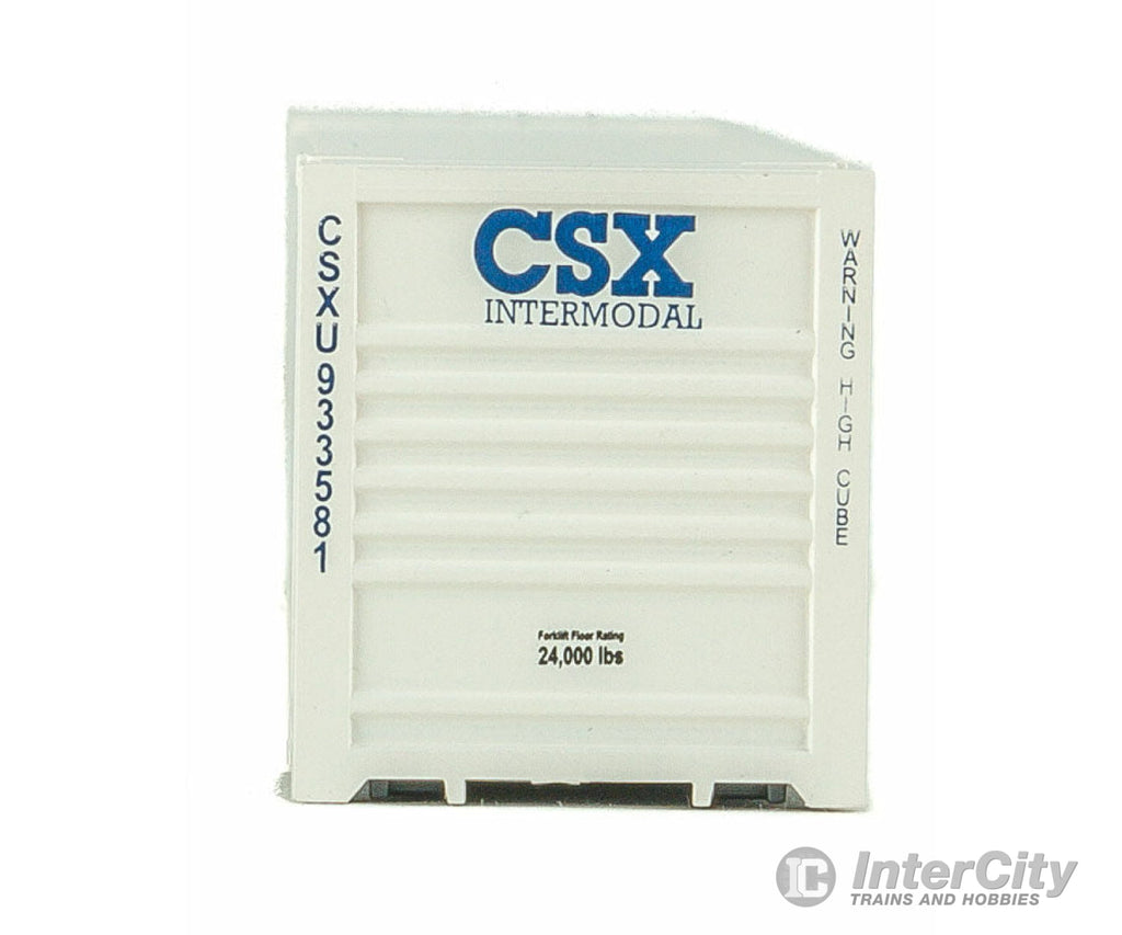 Walthers Scenemaster 8520 53’ Singamas Corrugated-Side Container - Assembled -- Csx